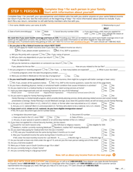 Form 3400 Dhec Healthy Connections Application (Dhec) - South Carolina, Page 3