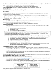 Instructions for Form AGR-4309, AGR-4309A, AGR-4309B - Washington, Page 2