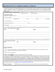 Form 032-08-0098-02-ENG Initial Application for a License to Operate a Children&#039;s Residential Facility (Crf) - Virginia, Page 13