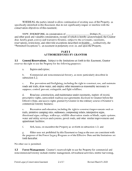 Forest Legacy Conservation Easement Deed - Washington, Page 2