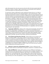 Forest Legacy Conservation Easement Deed - Washington, Page 5