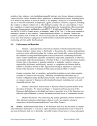 Forest Legacy Conservation Easement Deed - Washington, Page 8