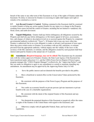 Forest Legacy Conservation Easement Deed - Washington, Page 9