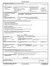 DD Form 2754 Junior Service Officer Training Corps (JROTC) Instructor Pay Certification Worksheet for Entitlement Computation, Page 2