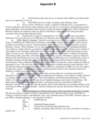 Appendix B Geoduck Harvesting Agreement and Contract of Sale - Sample - Washington, Page 10
