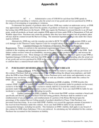 Appendix B Geoduck Harvesting Agreement and Contract of Sale - Sample - Washington, Page 11