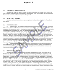 Appendix B Geoduck Harvesting Agreement and Contract of Sale - Sample - Washington, Page 12