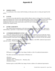 Appendix B Geoduck Harvesting Agreement and Contract of Sale - Sample - Washington, Page 16