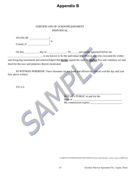 Appendix B Geoduck Harvesting Agreement and Contract of Sale - Sample - Washington, Page 19