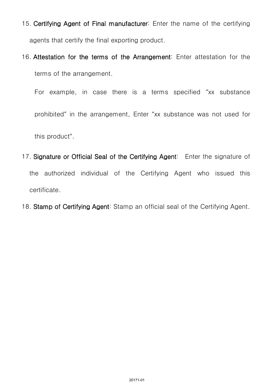 Naqs Import Certificate of Organic Processed Foods - Washington, Page 4
