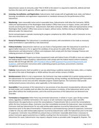 AGR Form 2320 Commodity Supplemental Food Program (Csfp) Subcontract - Washington, Page 10