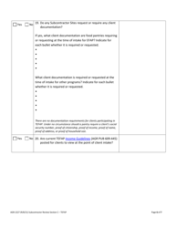 AGR Form 2227 Food Assistance - Subcontractor Review - Washington, Page 17