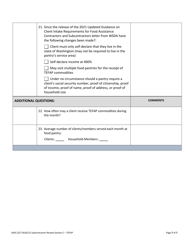 AGR Form 2227 Food Assistance - Subcontractor Review - Washington, Page 18