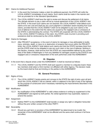 DOT Form 140-035 Local Agency Agreement for State Ad and Award - Washington, Page 5