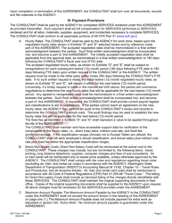 DOT Form 140-046 Professional Services (Real Estates) Consultant Agreement Negotiated Hourly Rate - Draft - Washington, Page 2