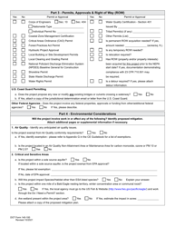 DOT Form 140-100 Nepa Categorical Exclusion Documentation Form - Washington, Page 2