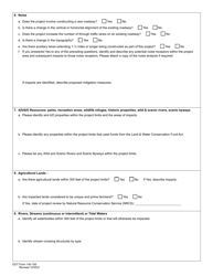 DOT Form 140-100 Nepa Categorical Exclusion Documentation Form - Washington, Page 4