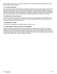 DOT Form 220-018 Roadside Vegetation Permit - Washington, Page 9