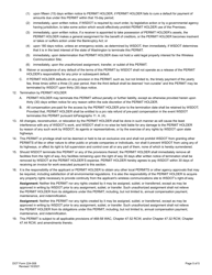 DOT Form 224-008 Access Wireless Communication Site Permit - Type F Only - Washington, Page 5