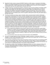 DOT Form 224-035 City Construction and Maintenance Permit - Washington, Page 4