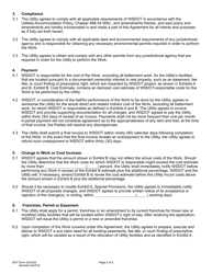 DOT Form 224-053 Utility Construction Agreement Work by Utility - Wsdot Cost - Washington, Page 3