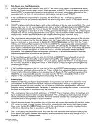 DOT Form 224-065 Local Agency Participating Agreement - Work by Wsdot - Actual Cost - Washington, Page 3