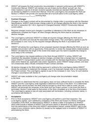DOT Form 224-065 Local Agency Participating Agreement - Work by Wsdot - Actual Cost - Washington, Page 4