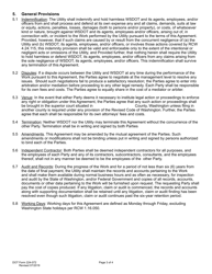 DOT Form 224-072 Utility Preliminary Engineering Agreement - Work by Utility - Wsdot Cost - Washington, Page 3