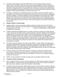 DOT Form 224-071 Utility Construction Agreement - Work by Wsdot - Shared Cost - Washington, Page 4