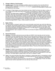 DOT Form 224-301 Utility Preliminary Engineering Agreement - Work by Wsdot - Utility Cost - Washington, Page 3