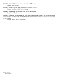 DOT Form 272-051 Dbe/Udbe/Fsbe on-Site Review Form/Commercially Useful Function Architect &amp; Engineering/Professional Services Firm - Washington, Page 9