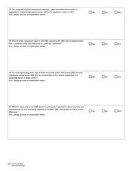 DOT Form 272-052 Dbe/Udbe/Fsbe Commercially Useful Function on-Site Review for Construction Contractors/Subcontractors - Washington, Page 12