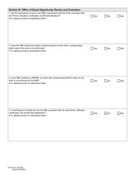 DOT Form 272-052 Dbe/Udbe/Fsbe Commercially Useful Function on-Site Review for Construction Contractors/Subcontractors - Washington, Page 8