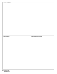 DOT Form 272-090 Federal-Aid Prospectus Planning Scope of Work - Washington, Page 4
