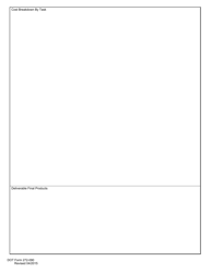 DOT Form 272-090 Federal-Aid Prospectus Planning Scope of Work - Washington, Page 5