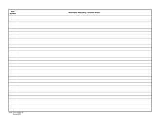 DOT Form 410-026 Design Clear Zone Inventory - Washington, Page 2