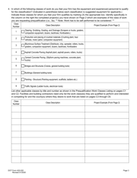 DOT Form 420-020 Small Works Questionnaire - Washington, Page 4