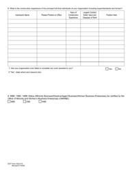 DOT Form 420-010 Standard Questionnaire and Financial Statement - Washington, Page 7