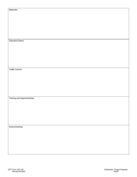 DOT Form 422-100 Interim Inspection of Federal-Aid Project - Washington, Page 2