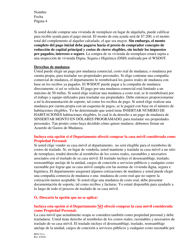 Formulario RES-511A Carta Conjunta De Aviso De Elegibilidad Para Reubicacion Y Garantia De 90 Dias - (Casa Movil Propia Y Sitio De Alquiler) - Washington (Spanish), Page 4