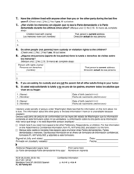 Form FL All Family001 Confidential Information (Cif) - Washington (English/Spanish), Page 4