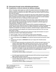Form FL All Family130 Child Support Order - Washington (English/Spanish), Page 16
