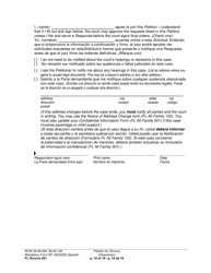 Form FL Divorce201 Petition for Divorce (Dissolution) - Washington (English/Spanish), Page 19