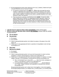 Form FL Divorce221 Motion for Immediate Restraining Order (Ex Parte) - Washington (English/Spanish), Page 5