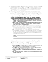 Form FL Modify601 Petition to Change a Parenting Plan, Residential Schedule or Custody Order (Ptmd) - Washington (English/Spanish), Page 6