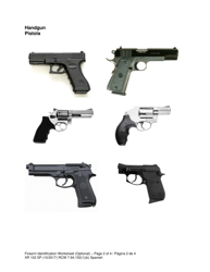 Form XR102 Firearm Identification Worksheet - Washington (English/Spanish), Page 2