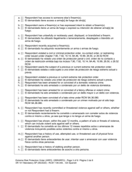Form XR141 Extreme Risk Protection Order - Washington (English/Spanish), Page 4