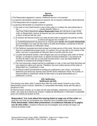 Form XR141 Extreme Risk Protection Order - Washington (English/Spanish), Page 6