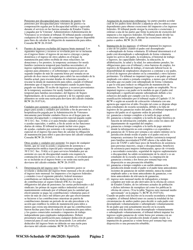 Instrucciones para Planilla De Manutencion Para Ninos Del Estado De Washington - Washington (Spanish), Page 3