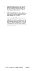 Instrucciones para Planilla De Manutencion Para Ninos Del Estado De Washington - Washington (Spanish), Page 6